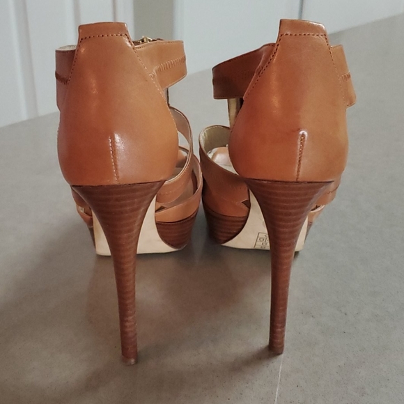 MK Strappy Platform Heels Size 7.5 - Picture 3 of 6